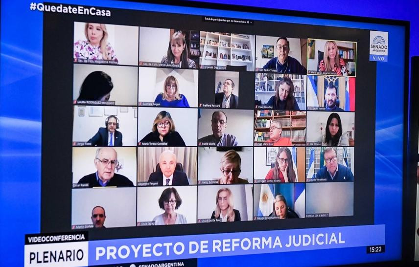 Reforma Judicial, el proyecto fue analizado en Plenario de Comisiones	