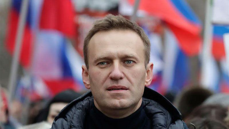 Alexéi Navalny, opositor político de Vladimir Putin, Rusia