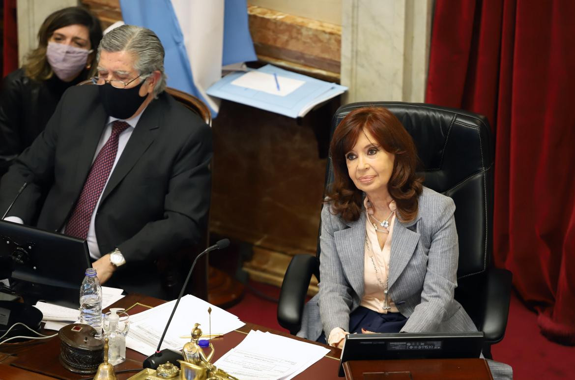 Cristina Fernández de Kirchner, El Senado aprobó el proyecto de reforma judicial, NA