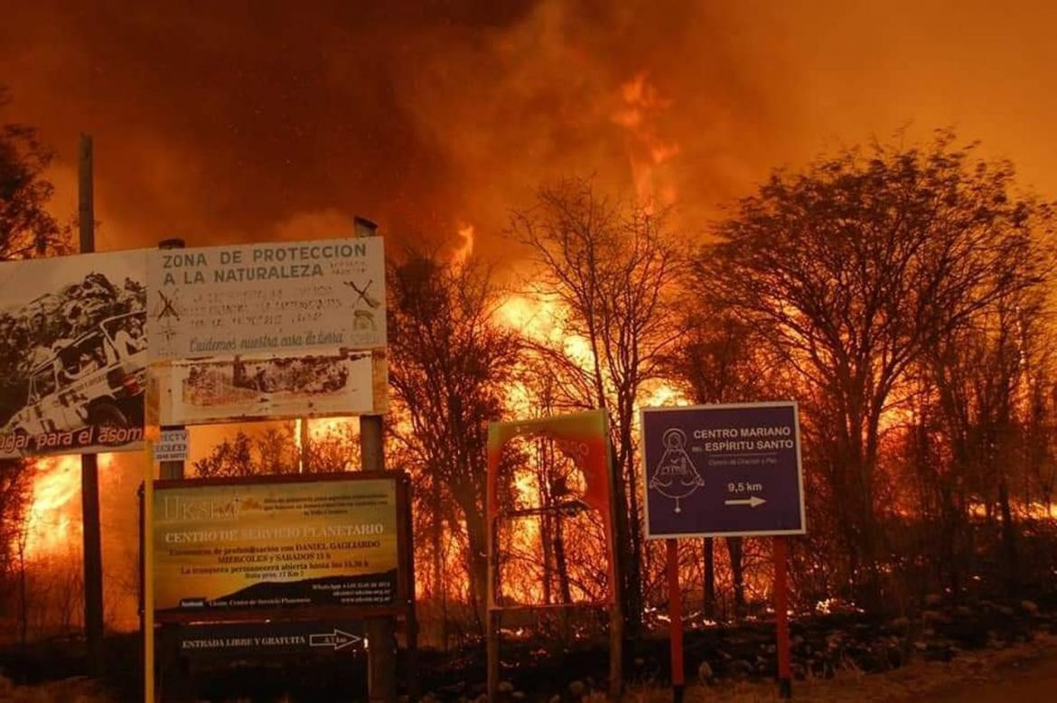 Incendios forestales en Argentina
