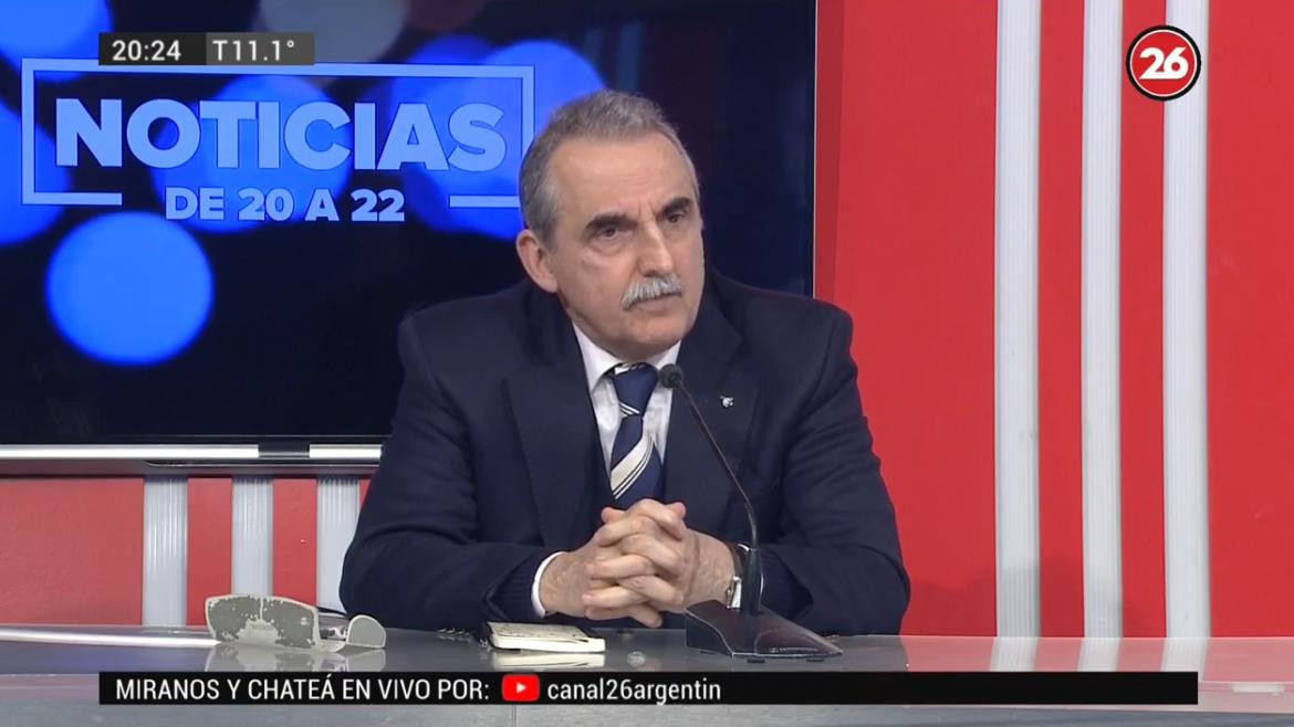 Guillermo Moreno en Canal 26