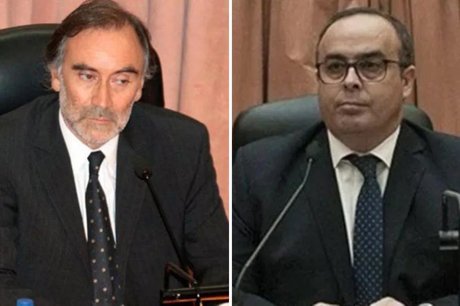 Leopoldo Bruglia y Pablo Bertuzzi, jueces desplazados