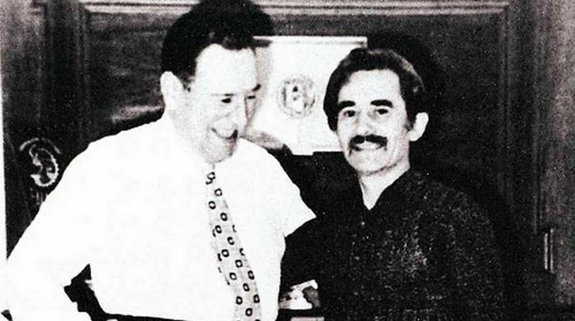 José Ignacio Rucci junto a Juan Domingo Perón