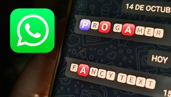 Whatsapp las nuevas letras rojas