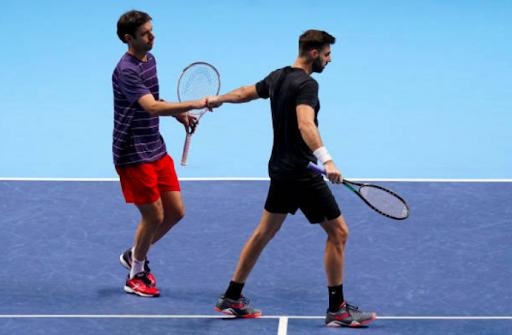 Horacio Zeballos y Marcel Granollers en ATP de dobles de Londres