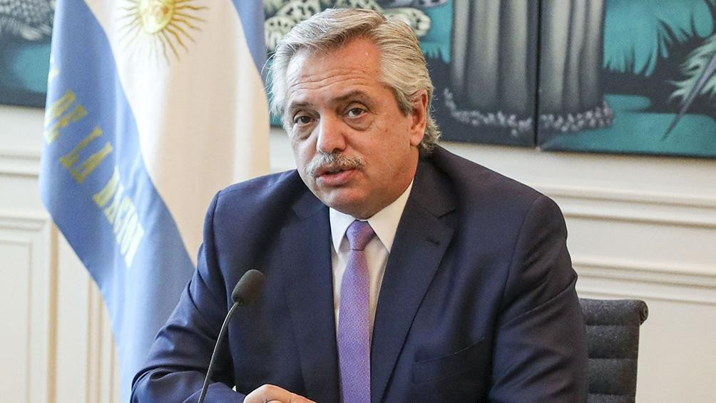 Alberto Fernández, presidente de La Nación
