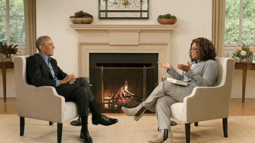 La entrevista virtual que es furor de Oprah y Obama “en persona” que se dio en dos ciudades diferentes