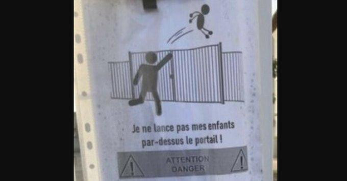 Colegio francés pide a los padres de alumnos que no los arrojen por encima de la reja cuando lleguen tarde
