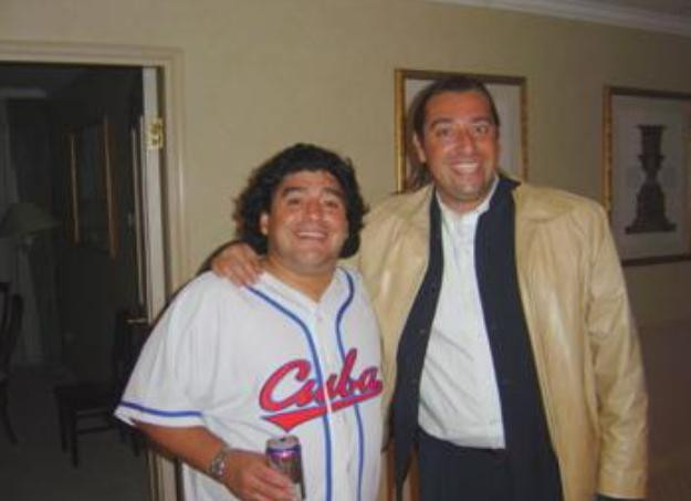 Diego Maradona y Marco Monroy, Foto BBC Mundo