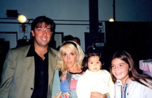 Marco Monroy, Claudia Villafañe, hijas de Diego Maradona, Foto BBC Mundo