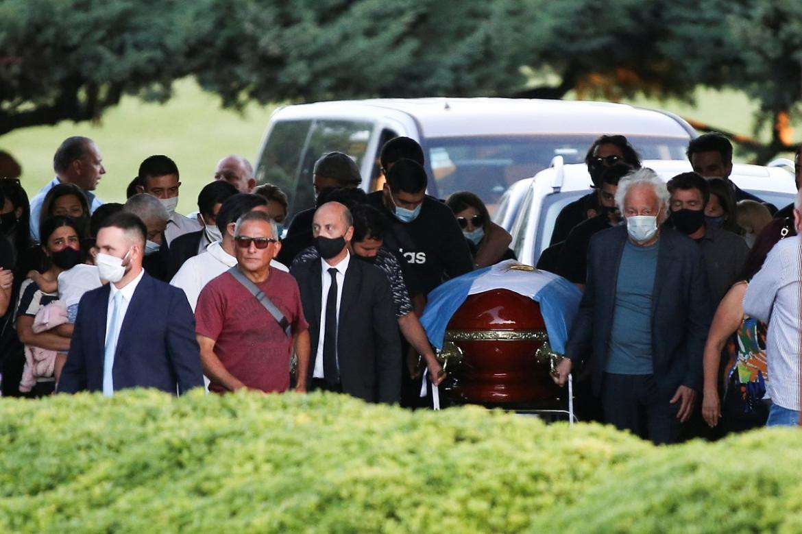 Despedida Maradona Cementerio, Reuters.