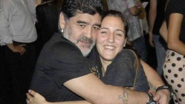 Jana, la hija menor de Maradona, lo despidió en las redes y dijo: