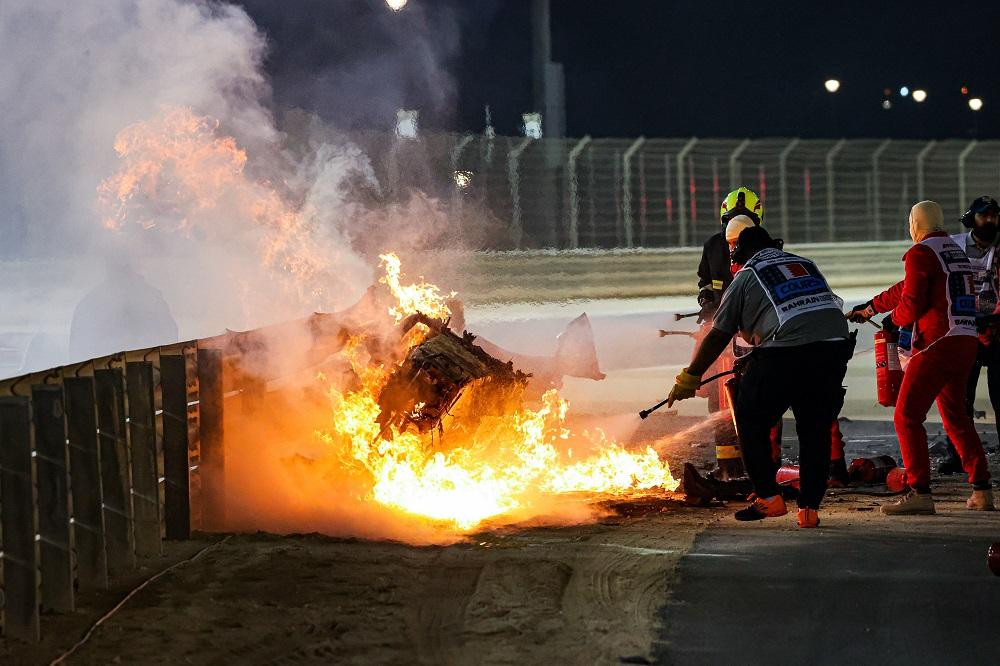 Fórmula 1, accidente de Roman Grosjean, Bahrein, Reuters