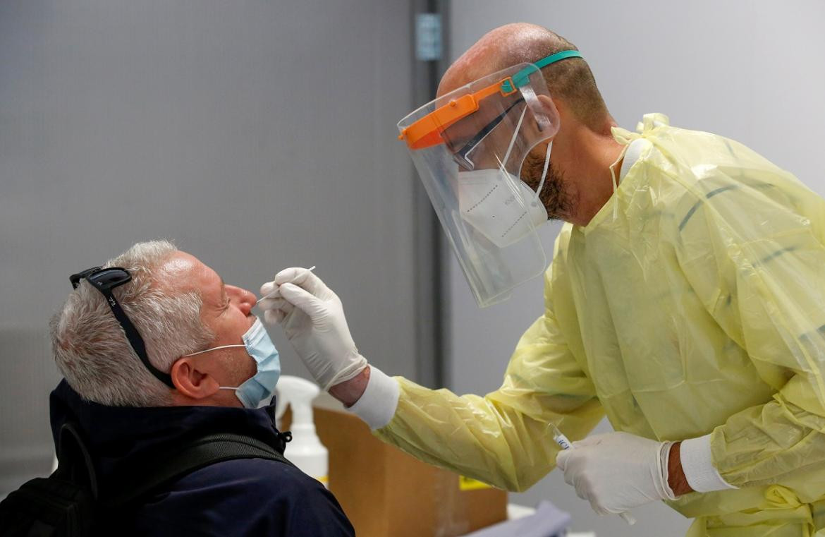 Coronavirus, pandemia, testeos, Foto Reuters