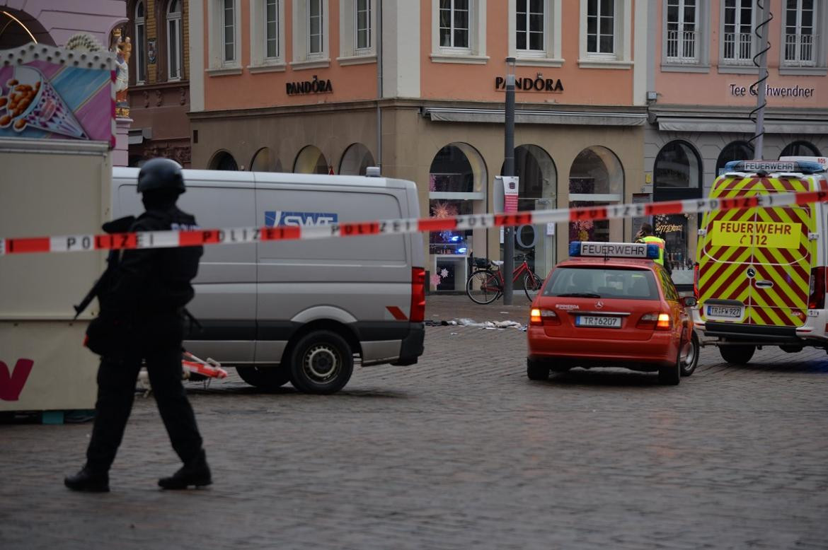 Alemania, auto atropelló a multitud en zona peatonal, muertos y heridos, Foto Reuters	