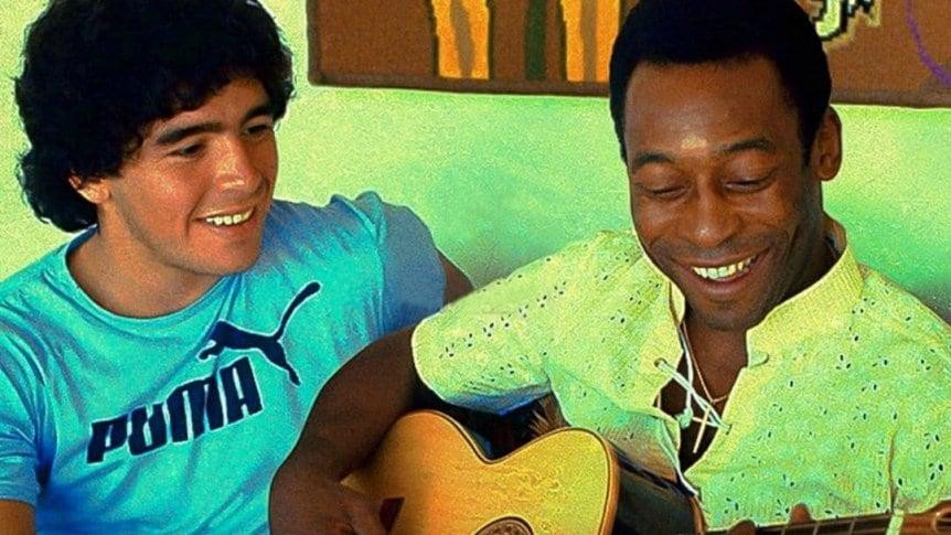Diego Maradona y Pelé, Google