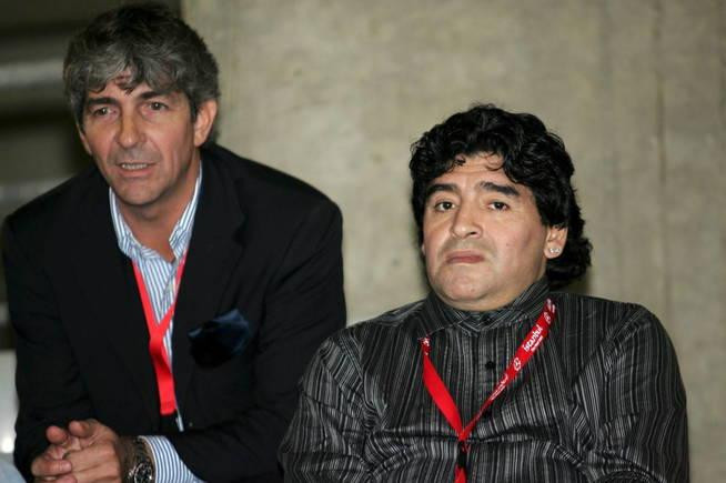 Diego Maradona y Paolo Rossi