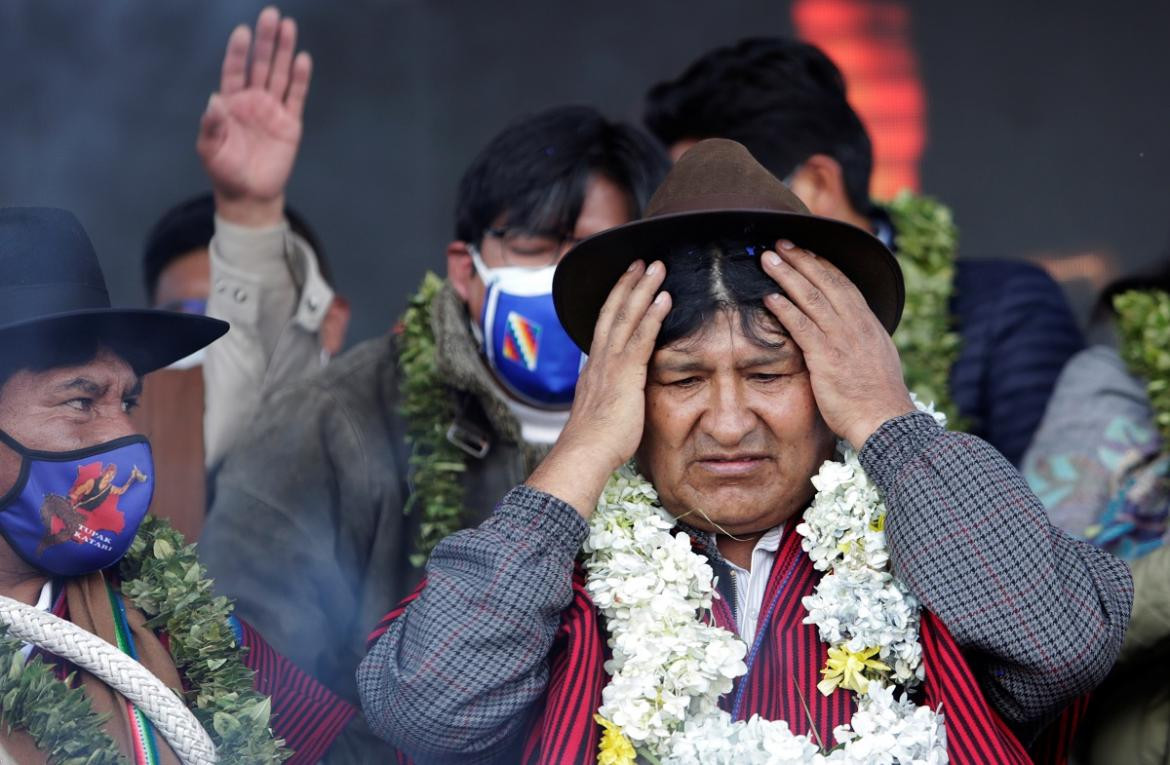 Evo Morales, Reuters.
