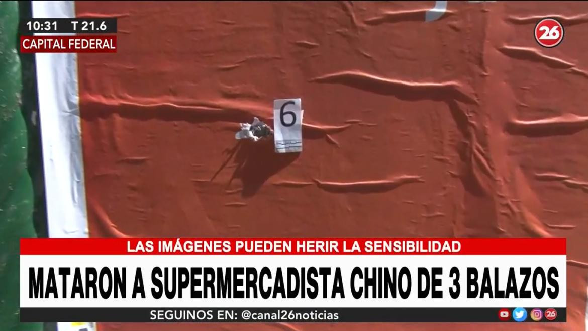 Ataque de la Mafia China en Caballito, Canal 26