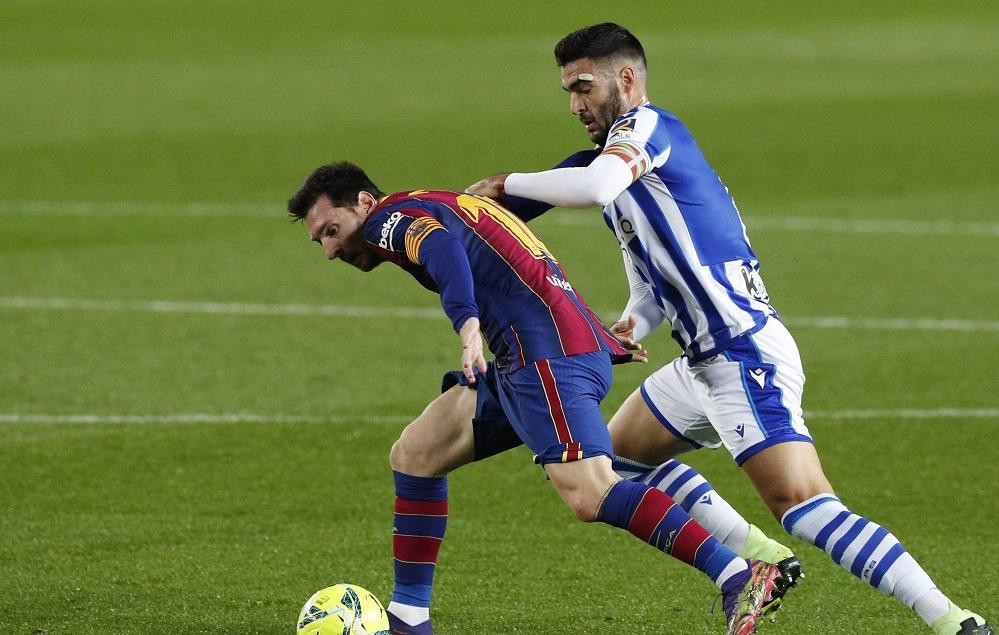 Barcelona vs. Real Sociedad, Lionel Messi, fútbol español. Foto Reuters