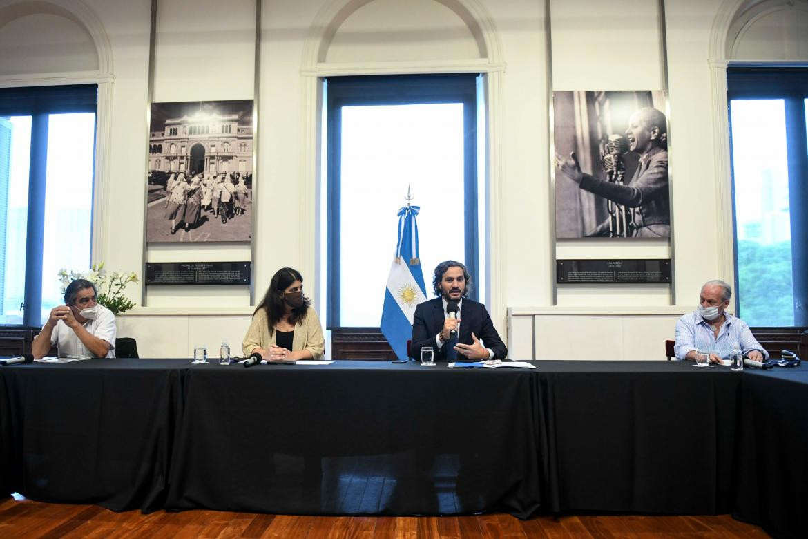 Santiago Cafiero y un acuerdo con empleados estatales, Twitter