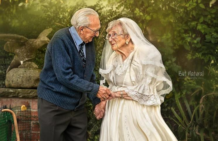 Abuelos con 68 años de casados