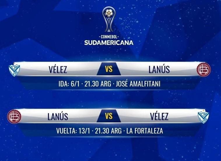 Vélez vs Lanús Copa Sudamericana