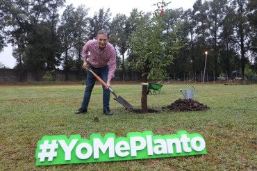 Fernando Gray lanzó Programa de Forestación de Plantas Nativas para conciencia ambiental