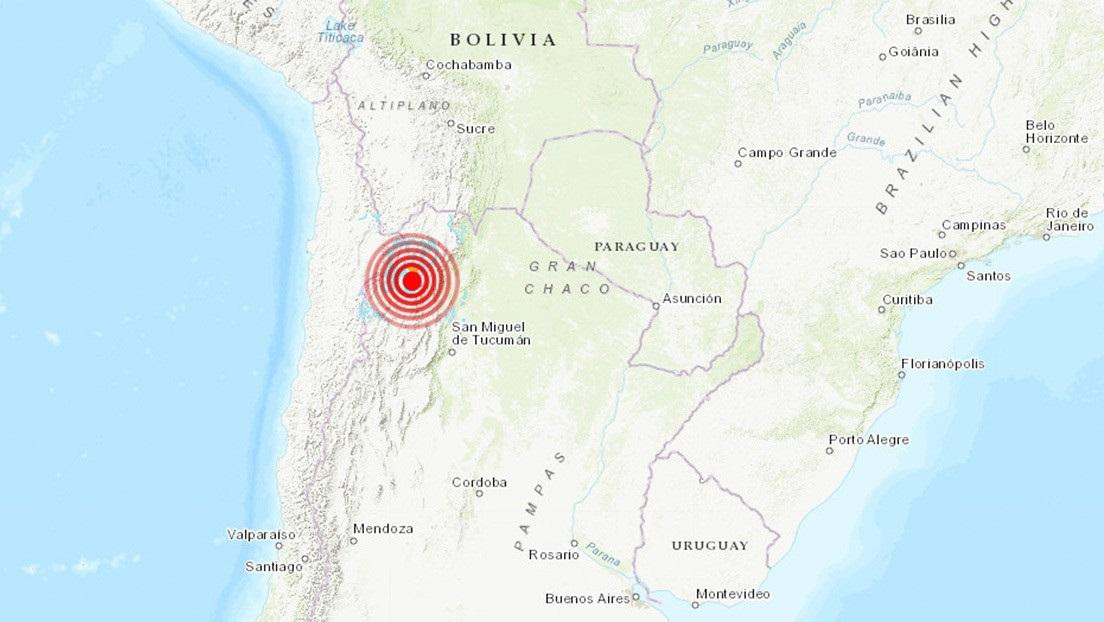 Terremoto en Argentina, Foto: earthquake.usgs.gov
