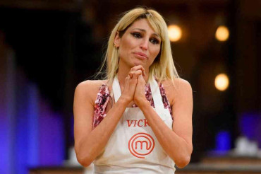 Vicky Xipolitakis quedó fuera de la competencia MasterChef Celebrity