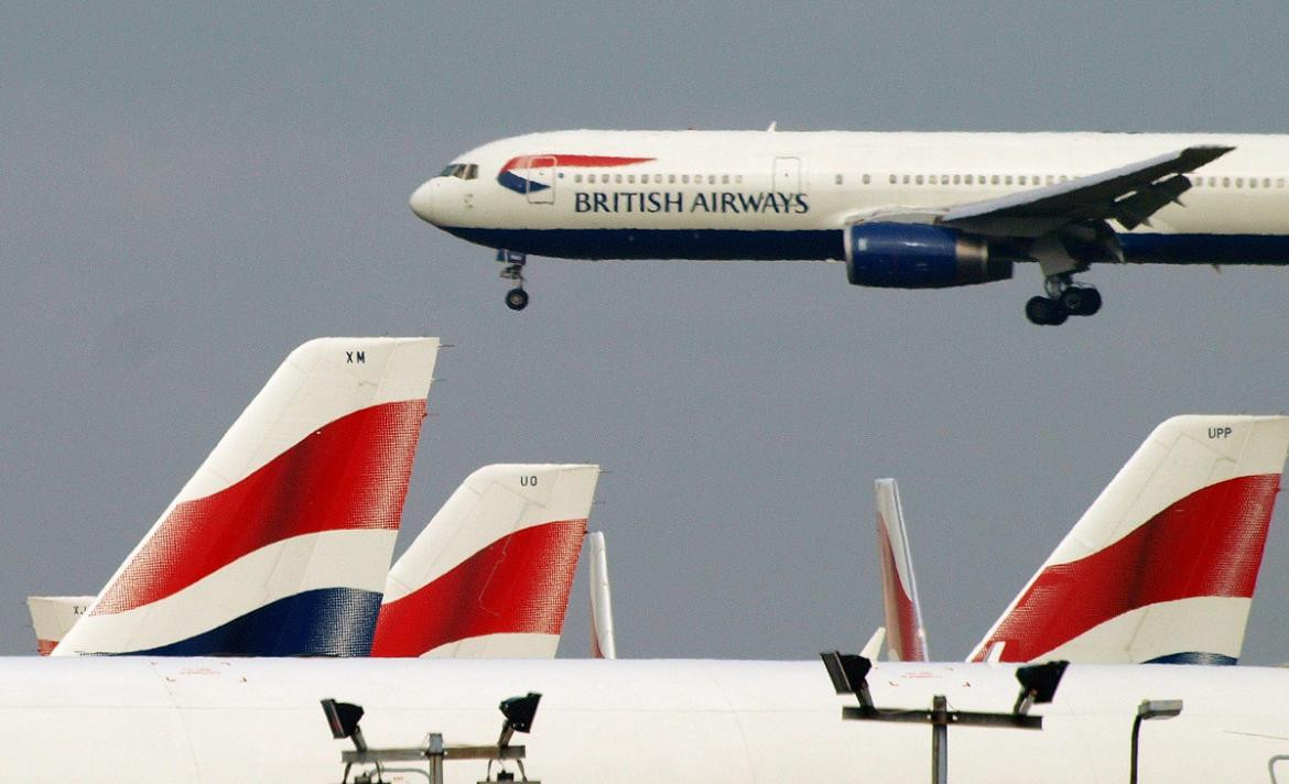 British Airways, aviones, empresas aéreas, Foto NA