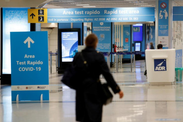 Italia bloqueó los vuelos desde Brasil para evitar que nuevas cepas del coronavirus