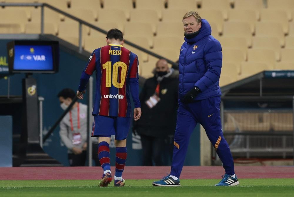Lionel Messi, Ronald Koeman, Barcelona, fútbol español, Foto Reuters