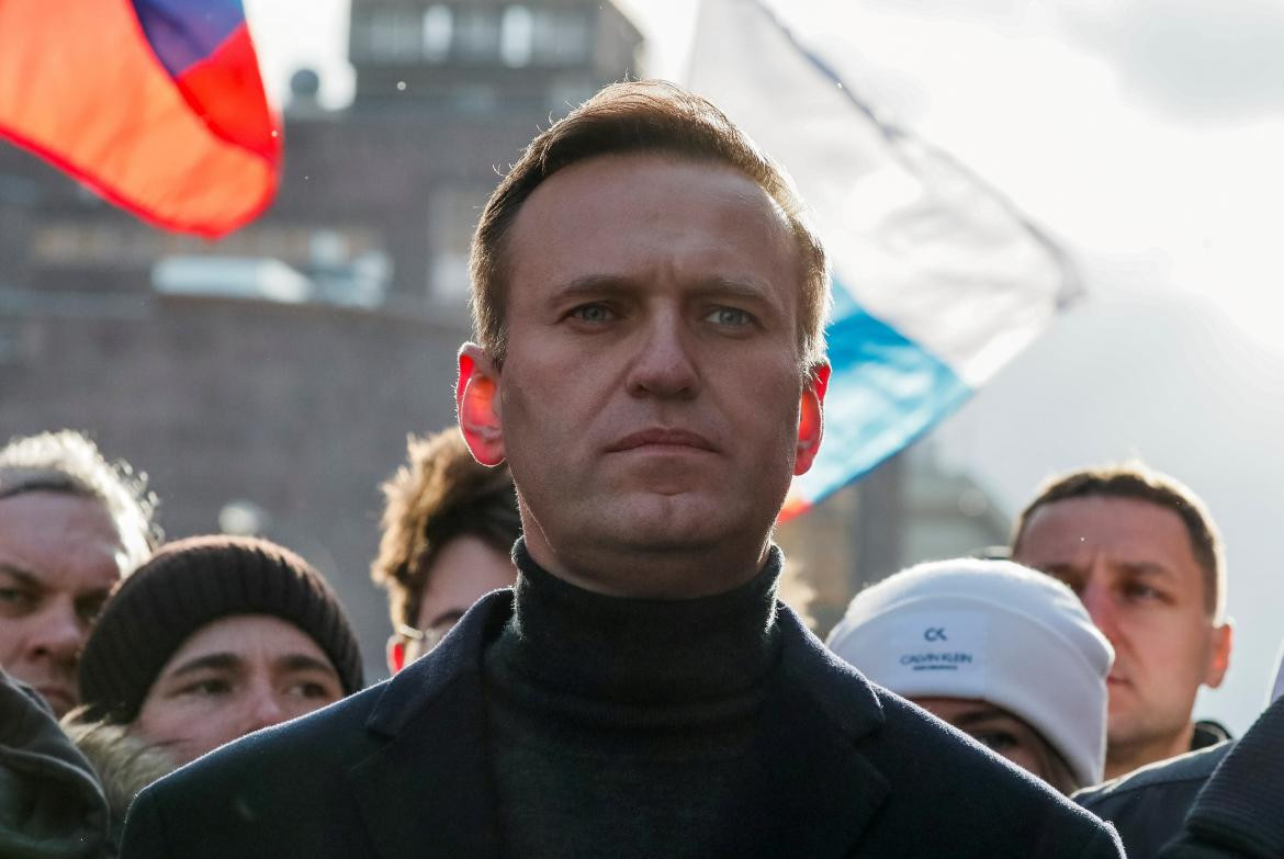 Alex Navalny, principal opositor de Putin regresó a Rusia cinco meses después de ser envenenado y fue arrestado, REUTERS