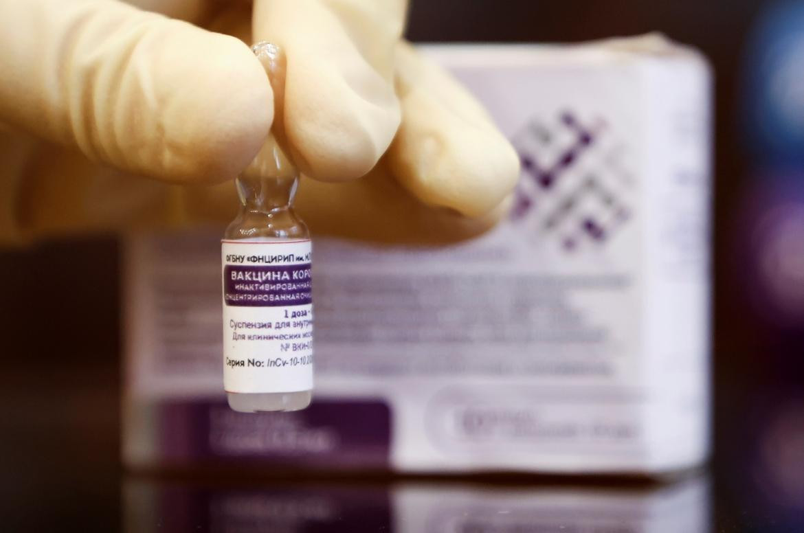 Nueva vacuna rusa desarrollada por el Centro Inmunológico Chumakov, REUTERS