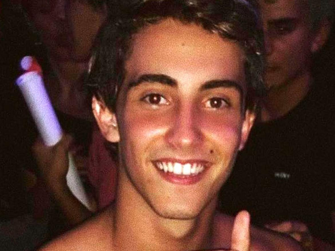 Matías Ezequiel Montín, joven atacado a botellazos en Mar del Plata