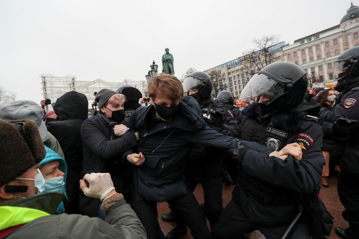 Incidentes en Rusia durante protestas contra Putin, REUTERS