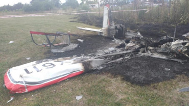Tragedia en General Rodríguez: cayó una avioneta y hay dos muertos
