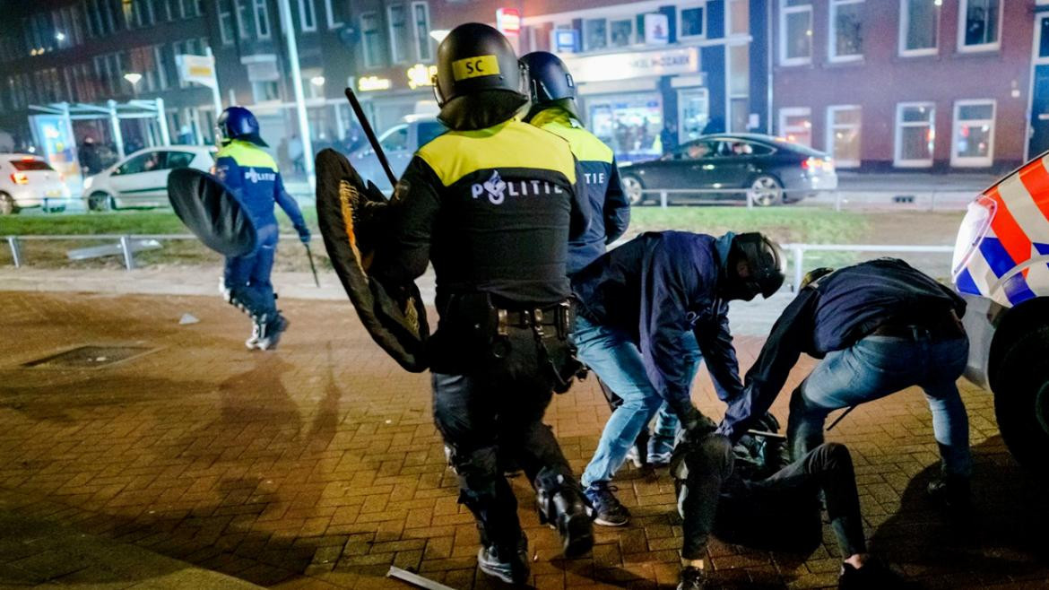 Disturbios en Países Bajos: agresividad al limite 