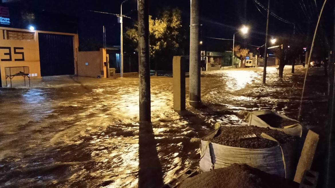 Temporal e inundaciones en San Luis