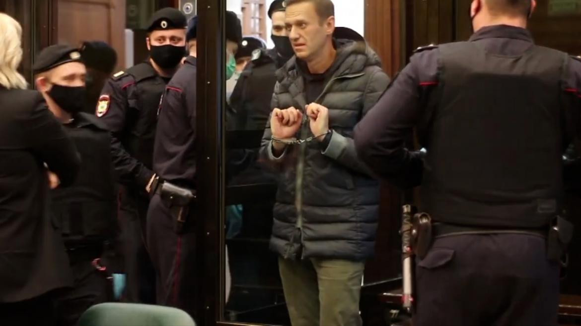 Alexéi Navalny frente a una condena de tres años y medio de cárcel 
