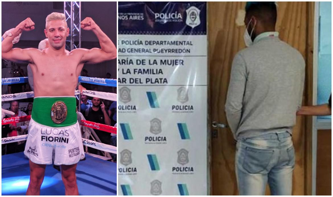 Boxeador Lucas Bastida, detenido en Mar del Plata