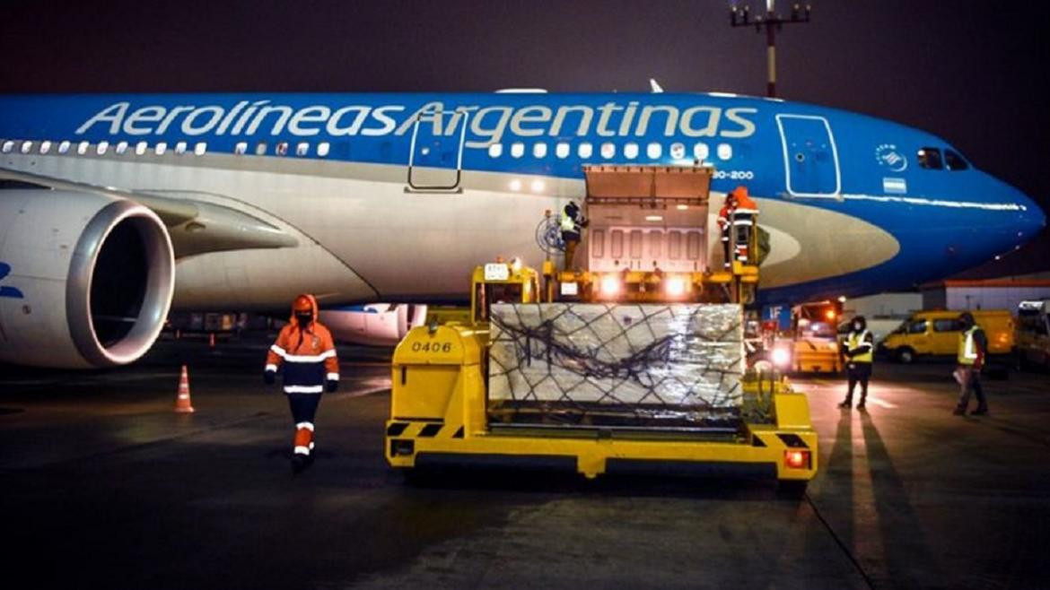 Vuelo de Aerolineas Argentinas demorado en Moscú por nieve