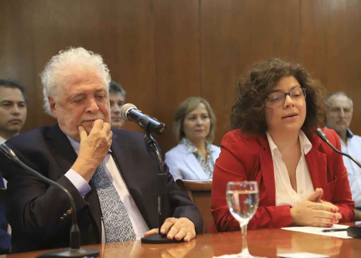 Ginés González García y Carla Vizzotti, ministro de Salud, Agencia NA