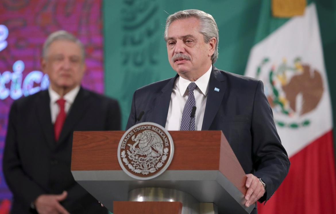 Alberto Fernández, presidente de Argentina, conferencia, México, Reuters