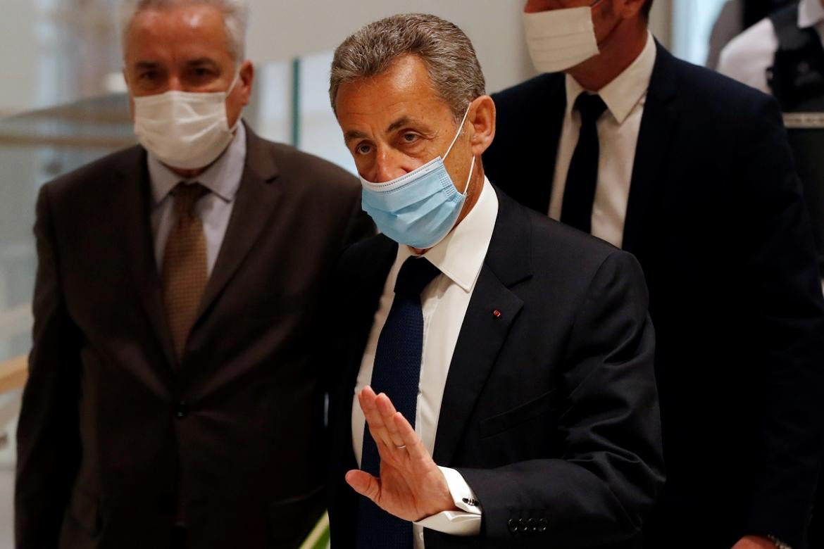 Nicolas Sarkozy, expresidente de Francia em juicio, Reuters.