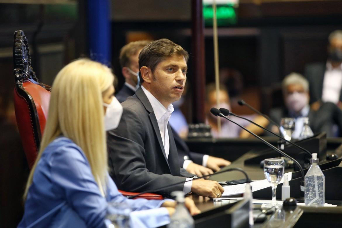 Axel Kicillof inaugura las Sesiones Ordinarias 2021 en la Provincia de Buenos Aires, NA