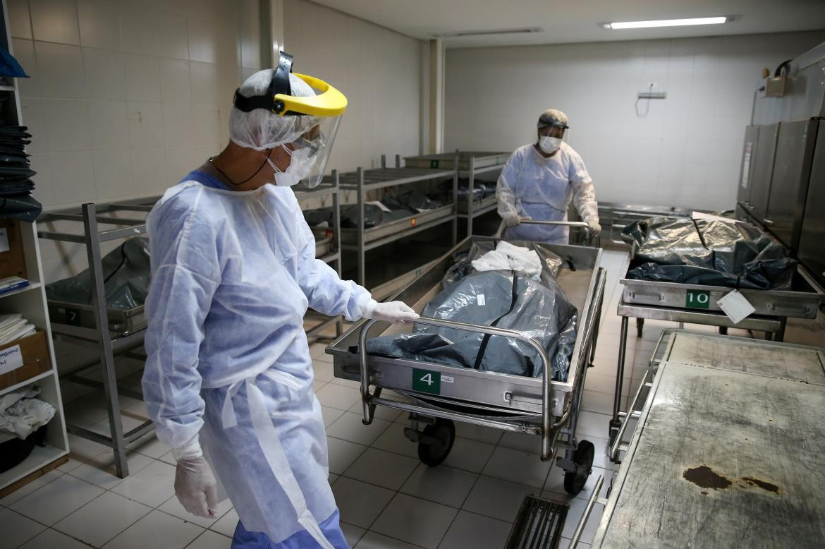 Coronavirus en Brasil, muertes, REUTERS