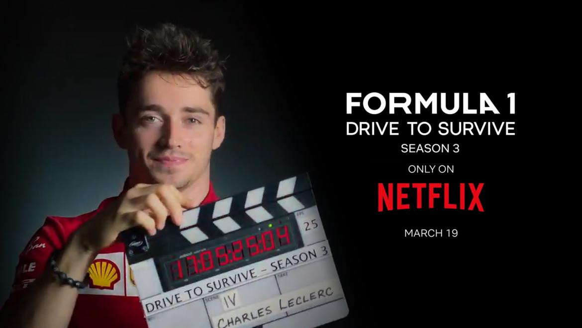 Netflix, temporada 3 de Fórmula 1 Drive to Survive