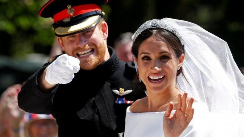 Meghan Markle y el príncipe Harry, boda, REUTERS